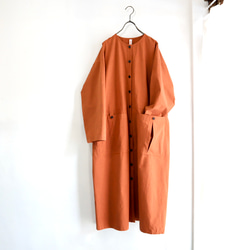 weather cloth pleats pocket coat 10枚目の画像