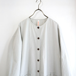 weather cloth pleats pocket coat 3枚目の画像