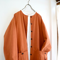 weather cloth pleats pocket coat 16枚目の画像