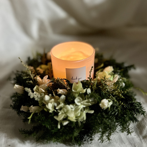 キャンドル&クリスマスリース キャンドル・キャンドルホルダー