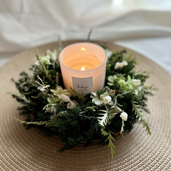 キャンドル&クリスマスリース キャンドル・キャンドルホルダー