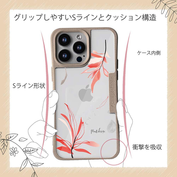 iPhone15/iPhone15Pro/iPhone15Plus/免運費 TPU風格 Franz Design No2 花卉圖 第11張的照片