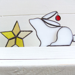 ☆Lucky star Rabbit （yellow)☆　干支 兎　Creema限定 3枚目の画像