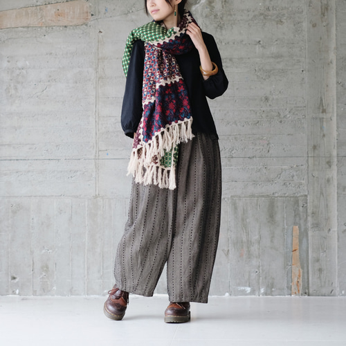 kapital パッチワーク柄 大判 マフラー ストール kapital パッチワーク柄 大判 マフラー ストール 復刻再販】主役級