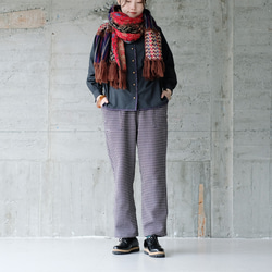 【復刻版】一款吸睛的圍巾！大拼接披肩（22w-18）A款 第10張的照片