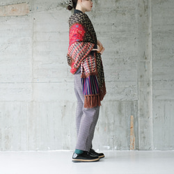 【復刻版】一款吸睛的圍巾！大拼接披肩（22w-18）A款 第6張的照片