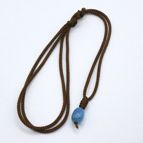 アクアマリン チューブ ビーズ トップ beads163 ネックレス