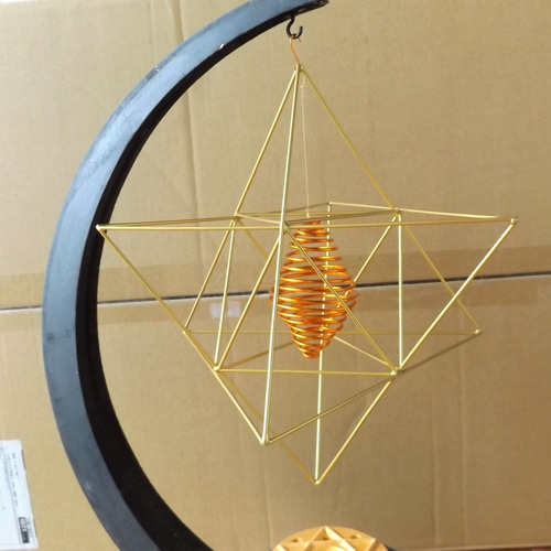 テレマ様オーダー 特注マカバ 波動調整装置 地場調整 瞑想 Merkaba