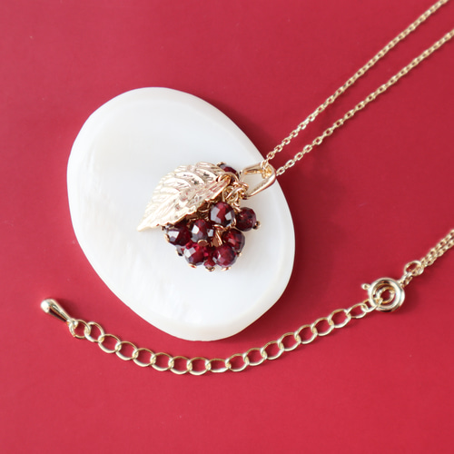 新品★鑑別書付★1月誕生石モザンビーク産非加熱天然ガーネットペンダント 9158c60c5821f11f62ca9757445b18