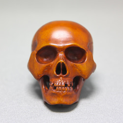 極上　しゃれこうべ根付　25g 東里7-0813⭐︎2F 極上 しゃれこうべ根付 25g 東里7-0813⭐︎2F 極上 しゃれこうべ根付