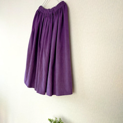 コーデュロイギャザースカート ✨選べる27色 & スカート丈✨ 人気カラー 2枚目の画像