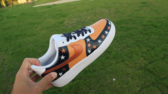 NIKE AIRFORCE1 CUSTOM　[STAR] 2枚目の画像