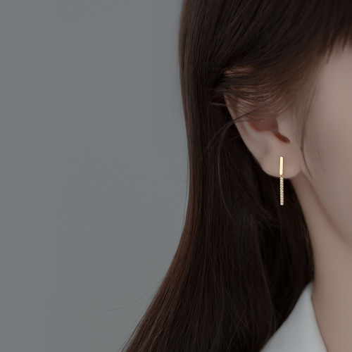 ピアス 18K ゴールド シルバー925 金属アレルギー対応