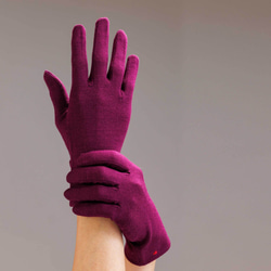 包郵【100%羊毛手套】112紫羅蘭/讓你的雙手看起來更漂亮的手套 第7張的照片