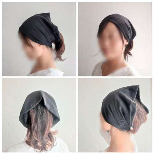 ターバン ヘアバンド オーダーページ オーダーページ ハンドメイド ジャスミン風 ヘアバンド ターバン