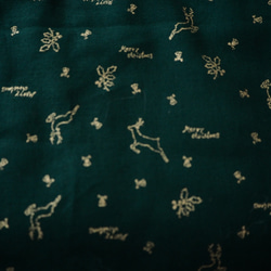 クリスマスツリーのタペストリー【壁掛け　パッチワーク　キルト】 6枚目の画像