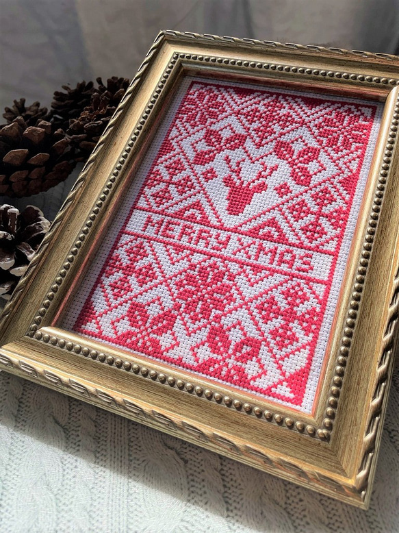 十字繡套件「Nordic☆Christmas」聖誕刺繡 第5張的照片