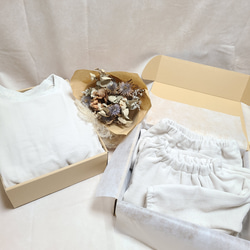 【優しさに包まれる 泉州タオルで作る服】ロング丈パンツ ズボン　子供服100〜130サイズ 9枚目の画像