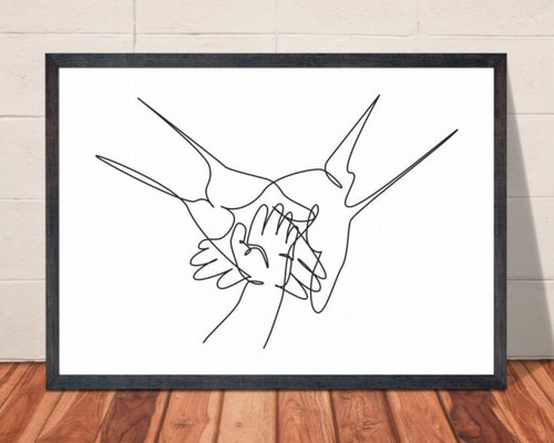 OTTA 手書きイラスト　ポスター　絵　アート OTTA 手書きイラスト ポスター 絵 アート OTTA 手書きイラスト