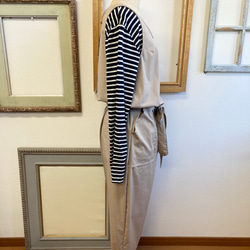 特價 Easy 背帶褲❤️無袖 sarouel 背帶褲 米色 (尺碼 L~LL) 第16張的照片