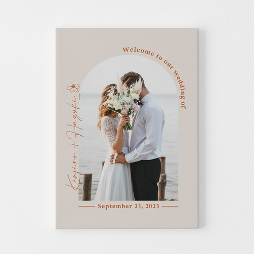 お好きな写真で♫ アーチ型写真ウェルカムボード │ウェディング 結婚