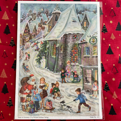 新柄入荷！ドイツより♪アンティークな雰囲気！『A4サイズのアドベント