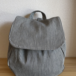 ベビーリュック ヒッコリーデニム レッスンバッグ kingyosou 通販