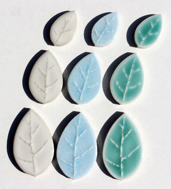 リーフタイル３サイズMIX☆２０枚 1枚目の画像