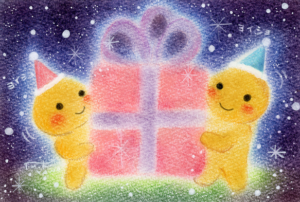 【クリスマスプレゼントに最適！】ジンジャーマンポストカード7枚セット ギフト 歓迎 送別 プレゼント 母の日 8枚目の画像
