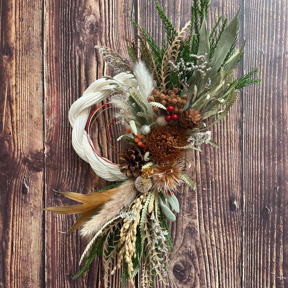 フォルモーサとスターチスのクリスマスお正月しめ縄 フォルモーサとスターチスのクリスマスお正月しめ縄