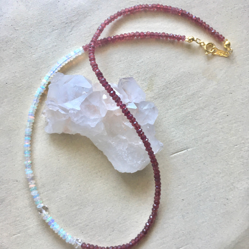 1点のみ＊アメトリン蕾とピンクトルマリン、ハーキマーダイアモンド