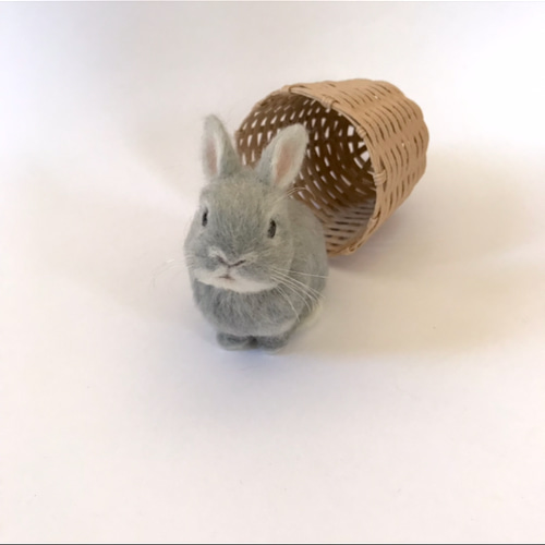 うさぎ 羊毛フェルト ネザーランドドワーフ ミニうさぎ 羊毛