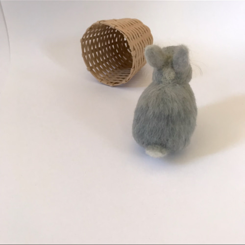 うさぎ 羊毛フェルト ネザーランドドワーフ ミニうさぎ 羊毛