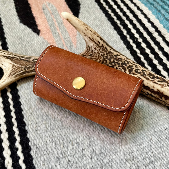 レザー4連キーケース 革ハンドメイド キーケース Chase Leather