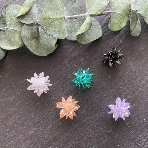 雪の結晶 ピアス／イヤリング ピアス（スタッド・一粒） aya&s gallery