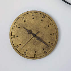 送料無料】明智光秀 家紋壁掛け時計【桔梗】戦国 戦国武将シリーズ