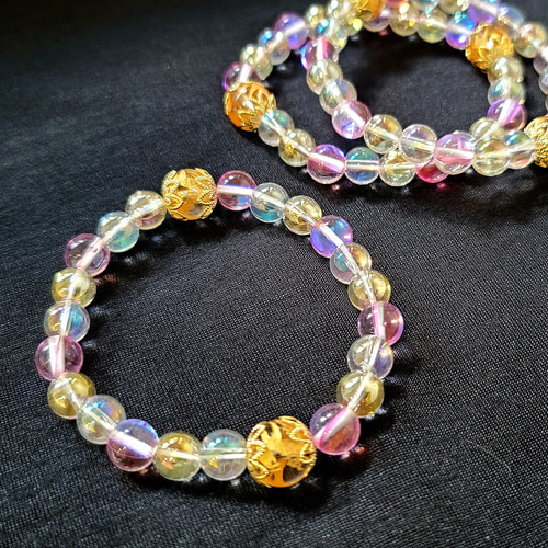 再入荷アイテム 虹の龍神ブレスレット ブレスレット 🌈 レインボードラゴン アクセサリー