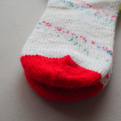 手編みの靴下 （SCHOELLER+STAHLソックヤーン） 4枚目の画像