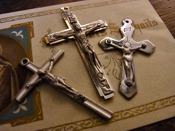 フランス便】アンティーク ◇ キリスト十字架/メタル◇ 【公式通販】