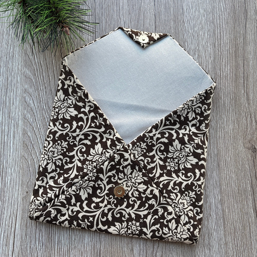 数寄屋袋(ダマスク茶) 御朱印帳入れ 和柄ポーチ Sukiyabag ポーチ