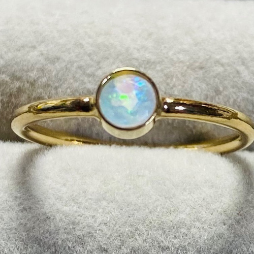 14kgf うちの子 写真 名入れ プレシャスオパール エメラルドネックレス