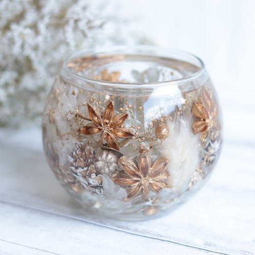 クリストフル キャンドルホルダー フラワーホルダー、ポプリポッド