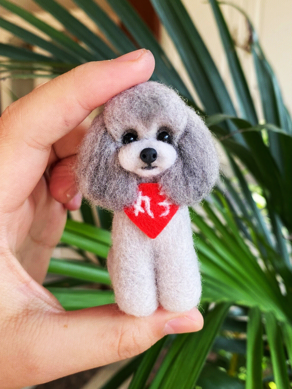 【オーダーメイドペット】羊毛フェルト、うちの子　犬ぬいぐるみ、フェルト犬、羊毛犬、肖像画、犬猫人形 プレゼントやギフトに 100% 模様