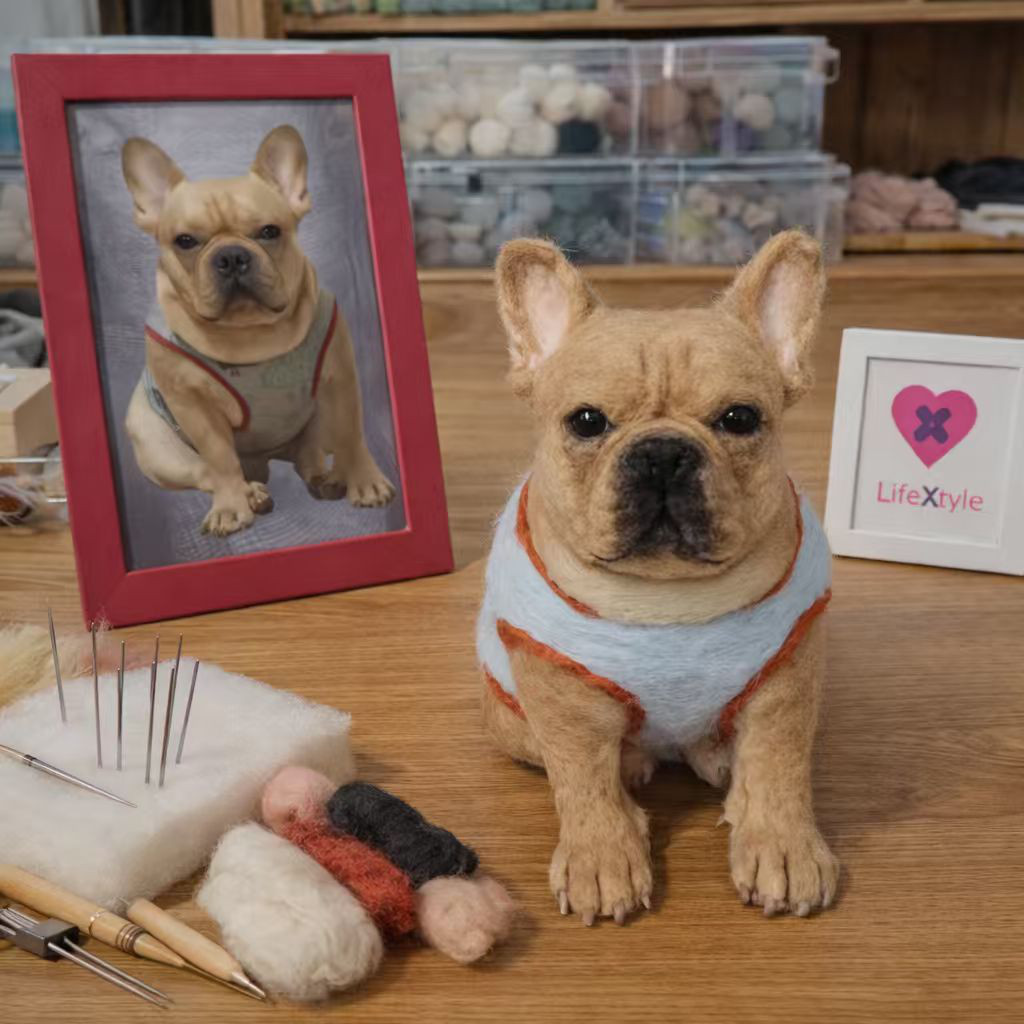 羊毛フェルト そっくり ペット オーダーメイド｜写真から作る ペットぬいぐるみ｜愛犬 供養 遺骨を亡くした方への贈り物