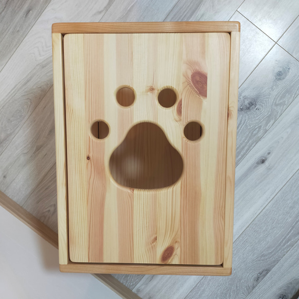 ねこねこハウスツール（アルダー） 天井　パイン材 　高