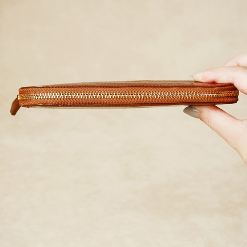 廃盤品 希少 SMYTHSON ブラウン クロコ レザー ペンケース 7395 廃盤品