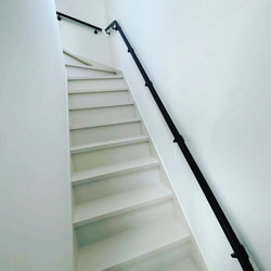 アイアン手摺 □四角タイプ 階段手摺 手すり アイアン家具 セミ