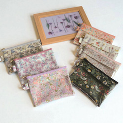 キャスキッドソン ラミネート ポケティポーチ✨ ポーチ azureribbon