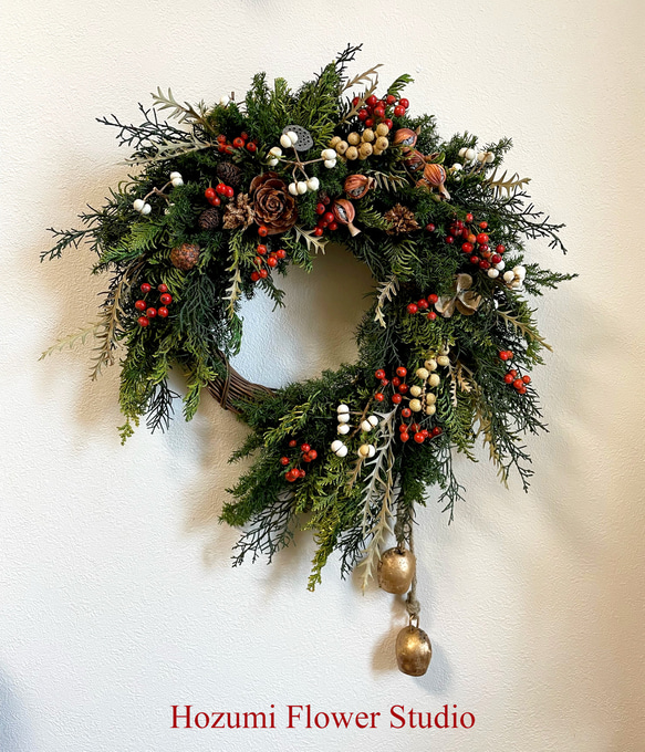 深い森のリース Christmas Wreath Noël xmas werath 深い森の物語