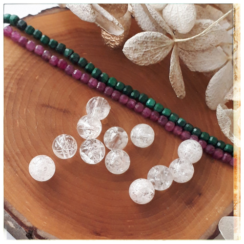 ホワイトルチルクォーツ 6mm 6個 天然石 ☆buchuchu☆ 通販 14930548